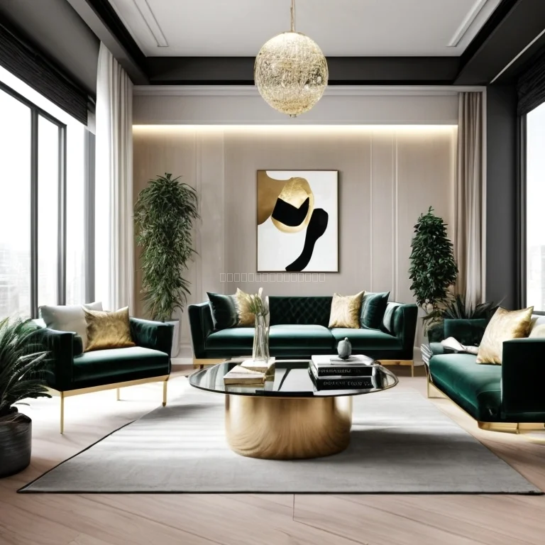 Luxus Wohnung mit Kunstwerken von PrimeallArt